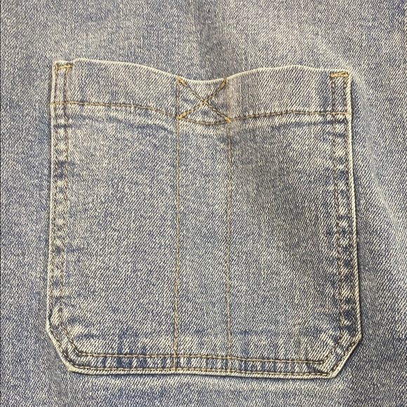 one 5 one Blue Stretch Denim Maxi Skirt - Picture 5 of 6